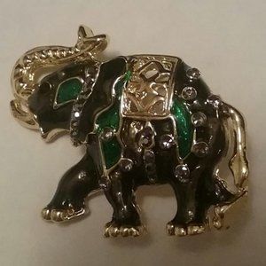 Elephant Brooch